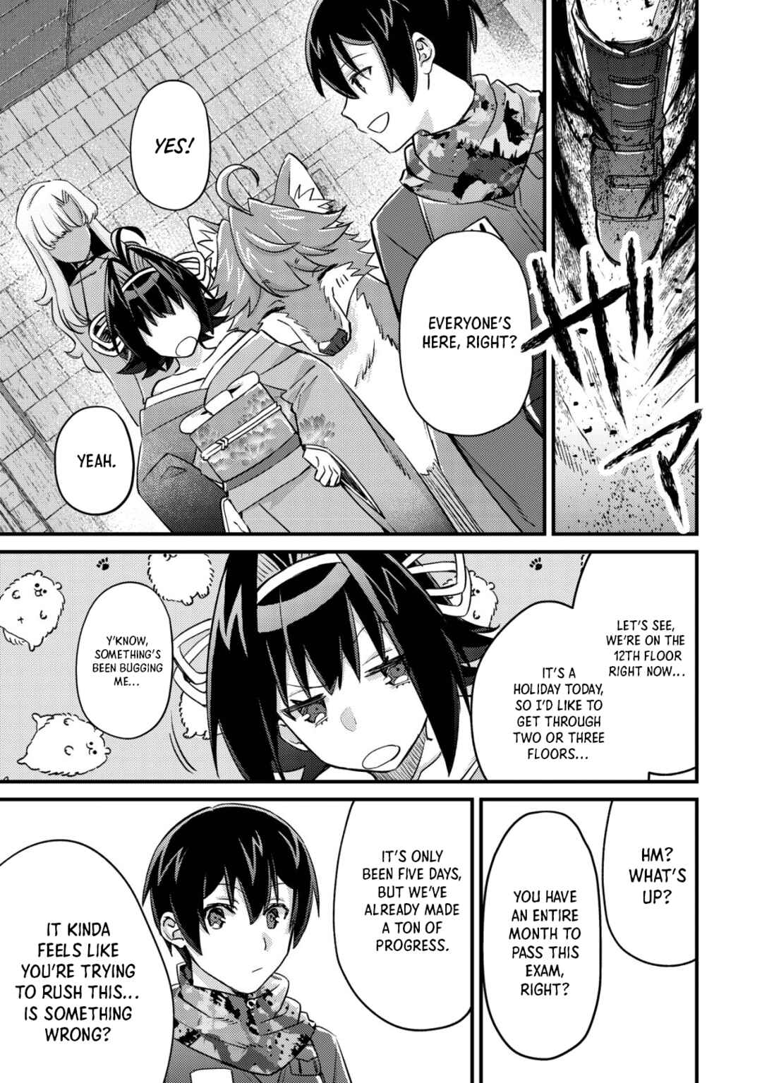 Page 11 Chapter 14.1 Mob Kousei no Ore Demo Boukensha ni Nareba Riajuu ni Naremasuka?