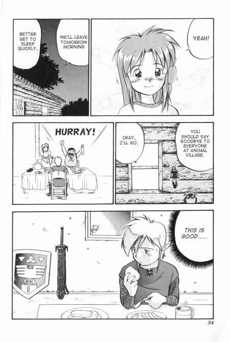 Page 34 Chapter 5 The Legend of Zelda - Links Awakening