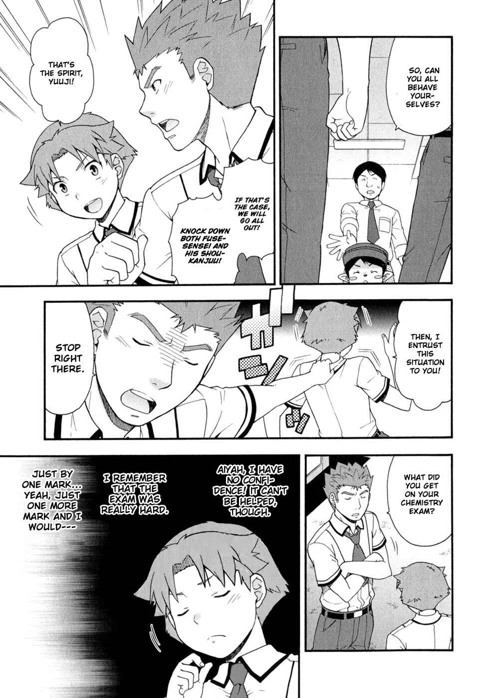 Page 12 Chapter 30 Baka to Test to Shoukanjuu