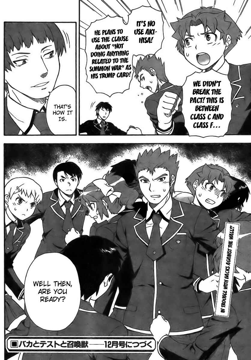 Page 34 Chapter 6 Baka to Test to Shoukanjuu