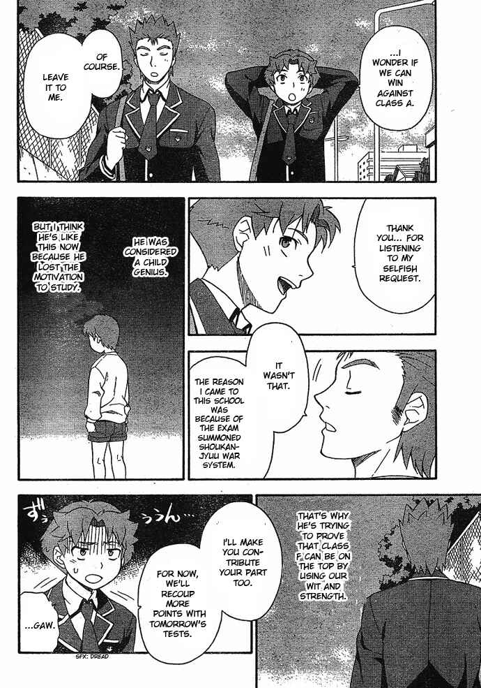 Page 16 Chapter 4 Baka to Test to Shoukanjuu