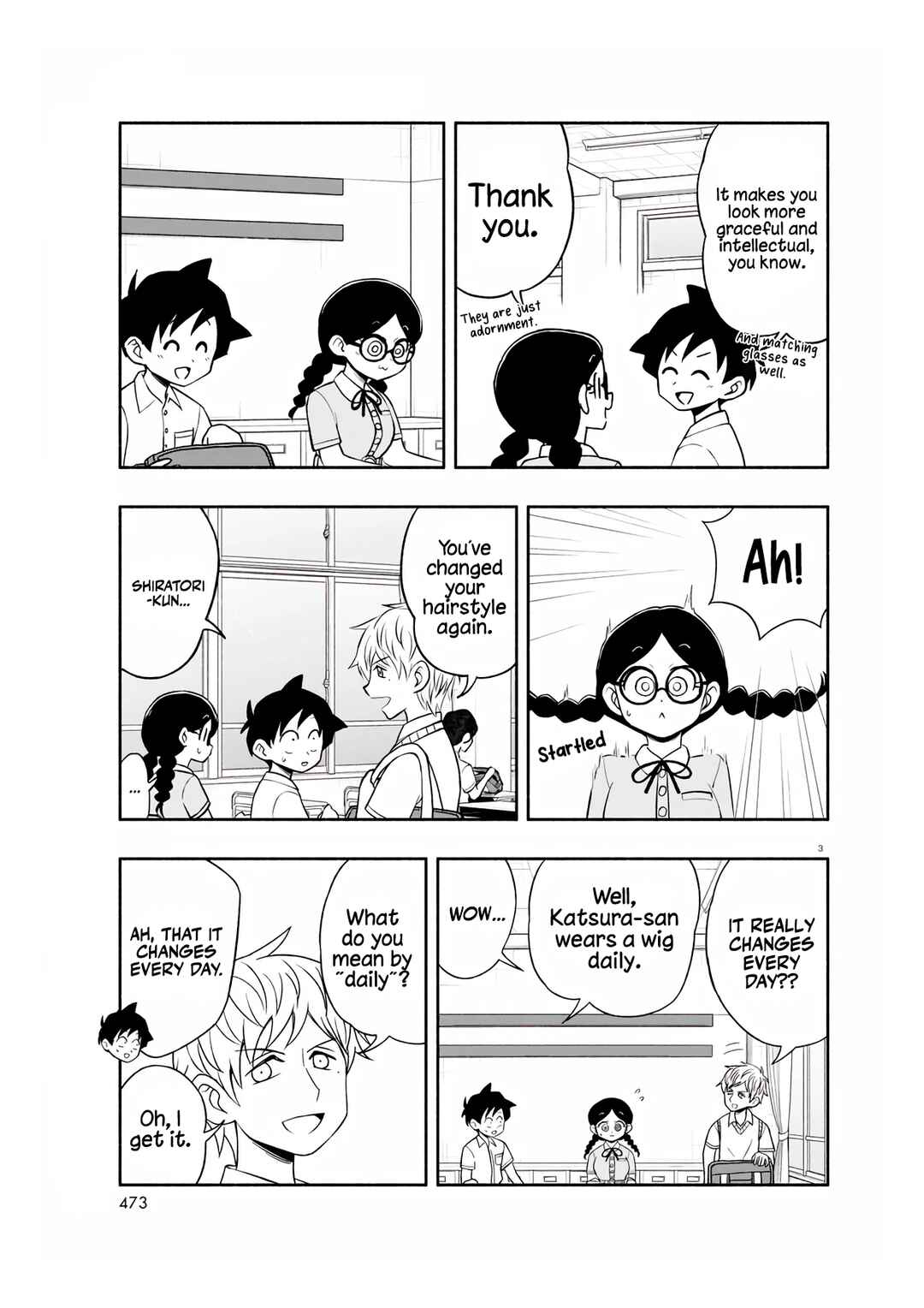 Page 4 Chapter 17 Higawari Wig no Katsura-san