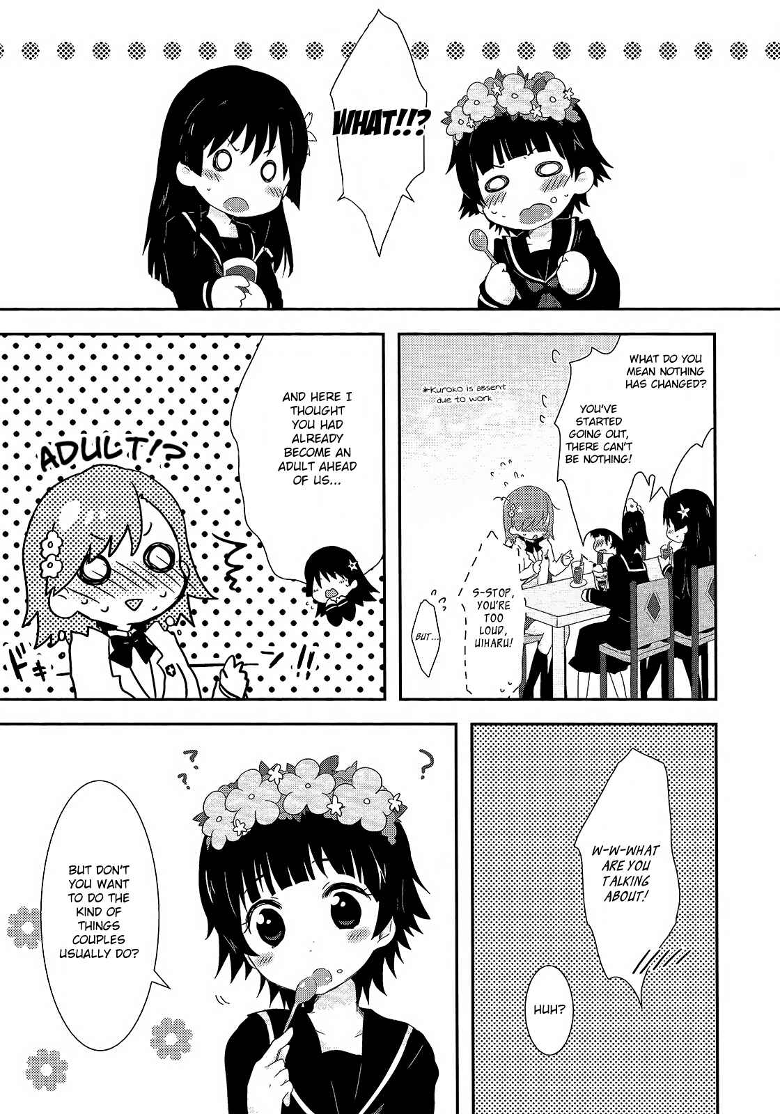 Page 4 Chapter 3 Toaru Majutsu no Index - Sweet Short Stories (Doujinshi)