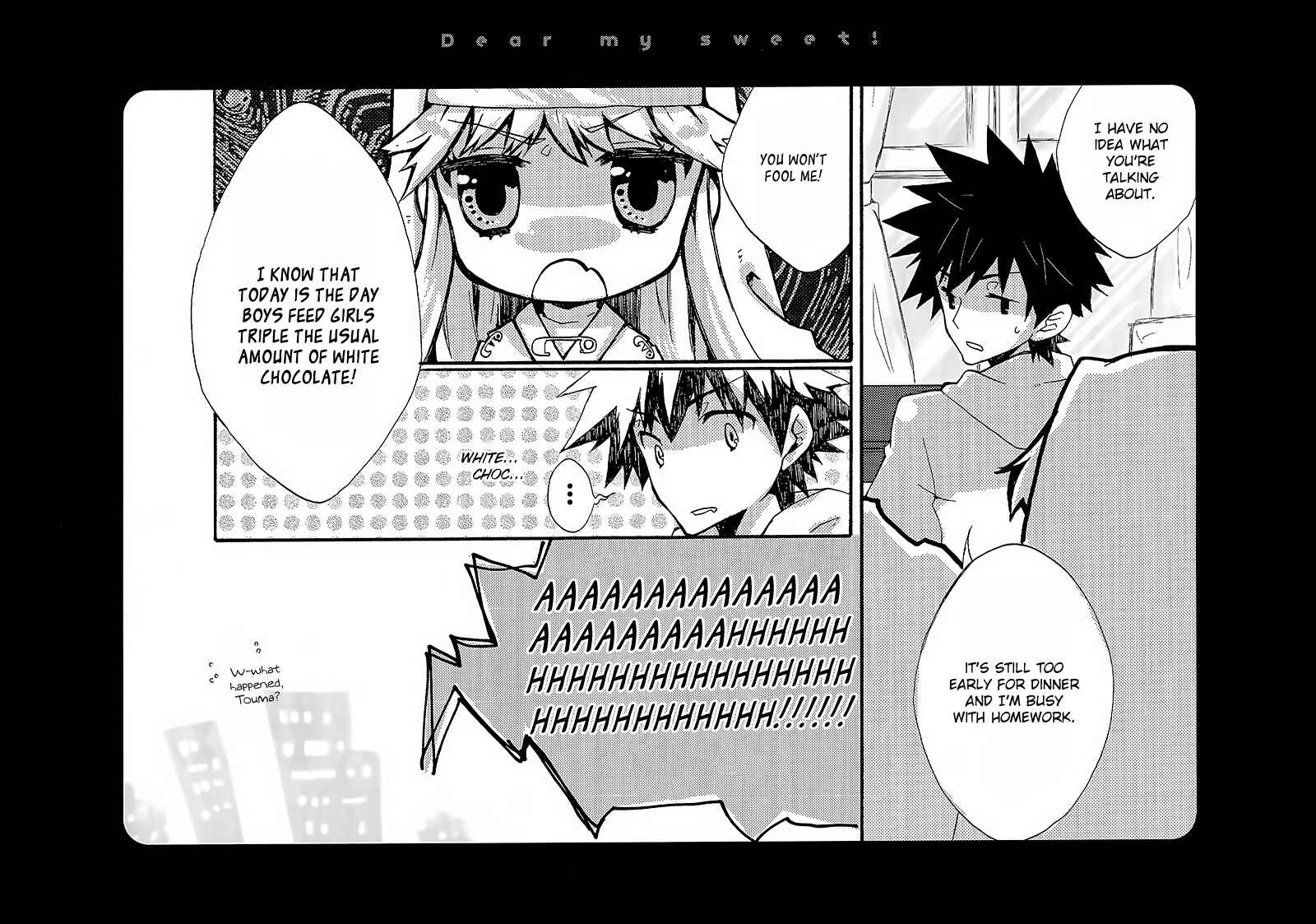 Page 17 Chapter 4 Toaru Majutsu no Index - Sweet Short Stories (Doujinshi)