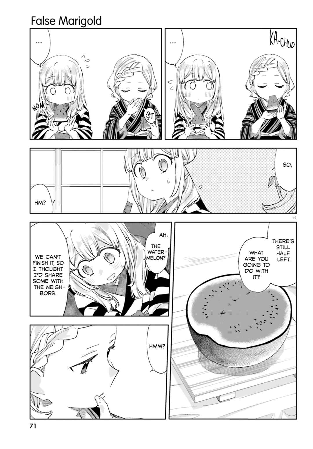 Page 19 Chapter 10 Itsuwari no Marigold