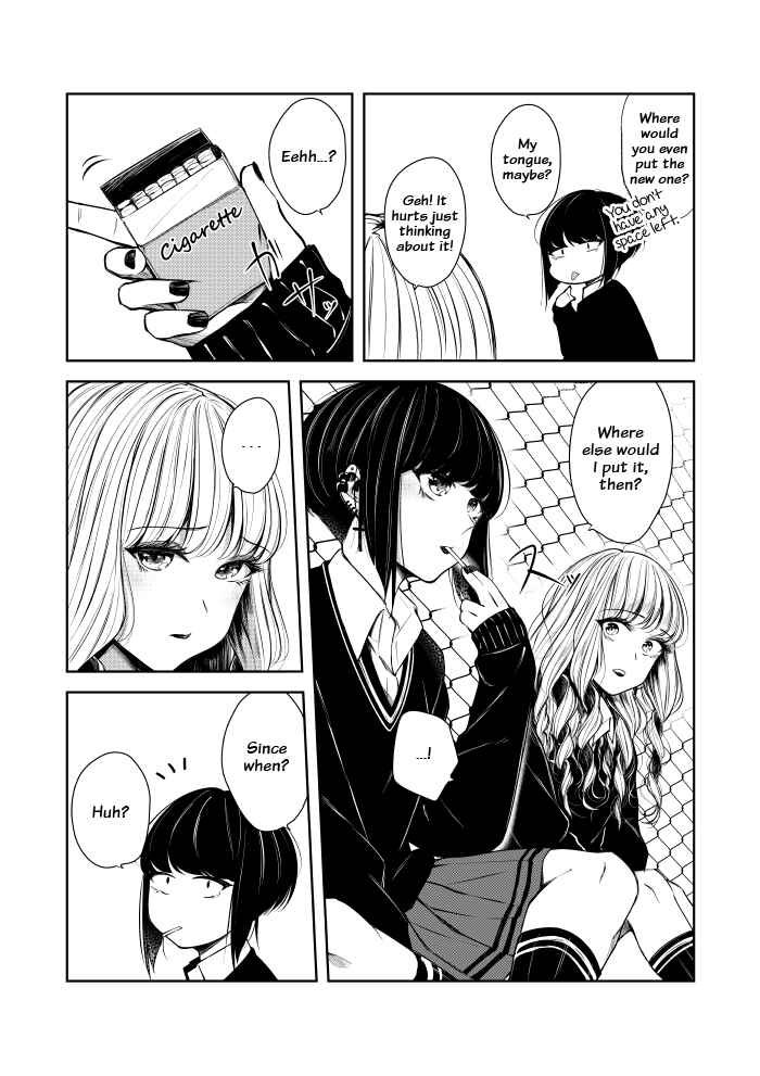 Page 2 Chapter Unknown_b973 A Day in the Lives of a Gyaru Couple - Lunch Break