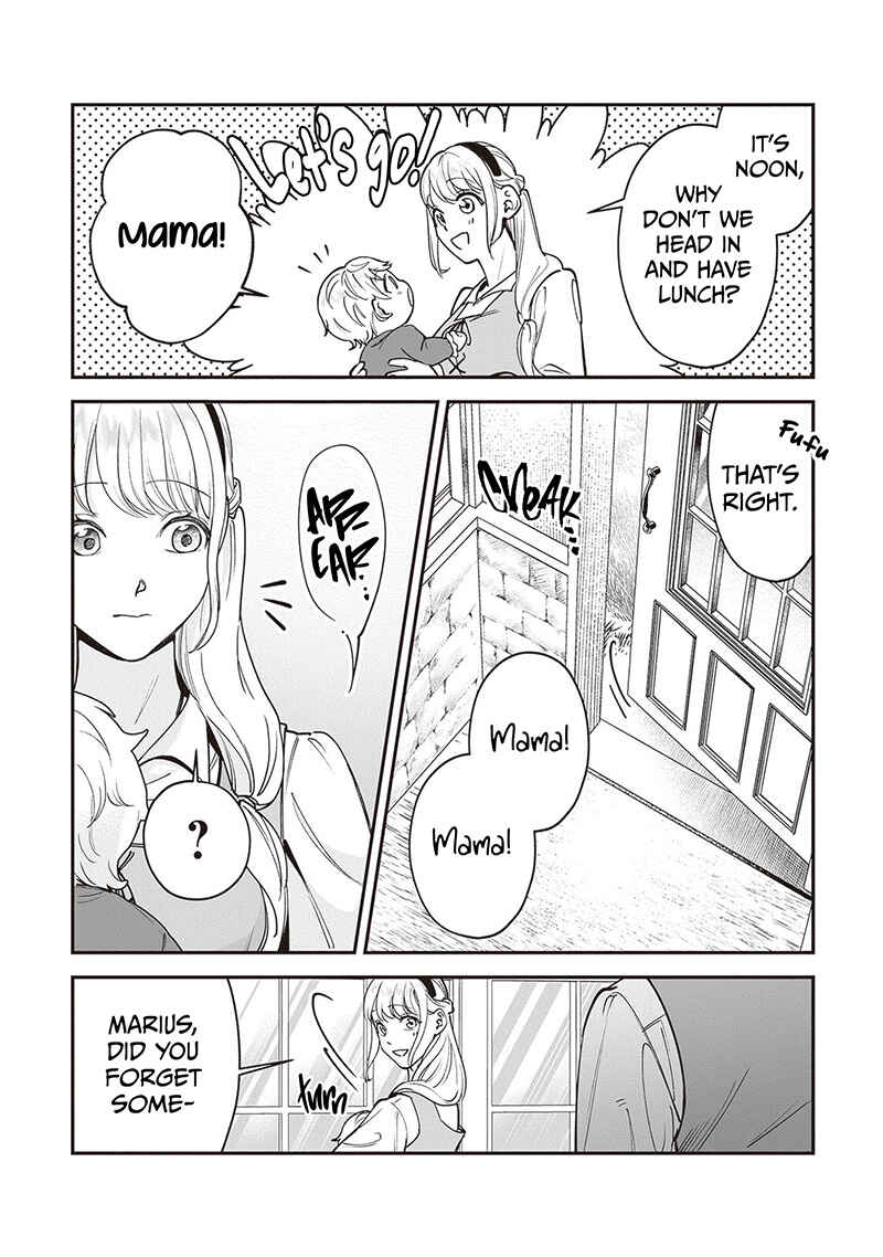 Page 10 Chapter 9 Royal Cinderella Mama: Tengai Kodoku no Botsuraku Reijou wa Reitetsu Koutei ni Dekiaisareru