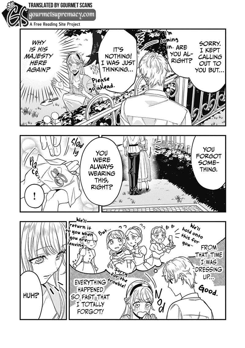 Page 12 Chapter 6 Royal Cinderella Mama: Tengai Kodoku no Botsuraku Reijou wa Reitetsu Koutei ni Dekiaisareru
