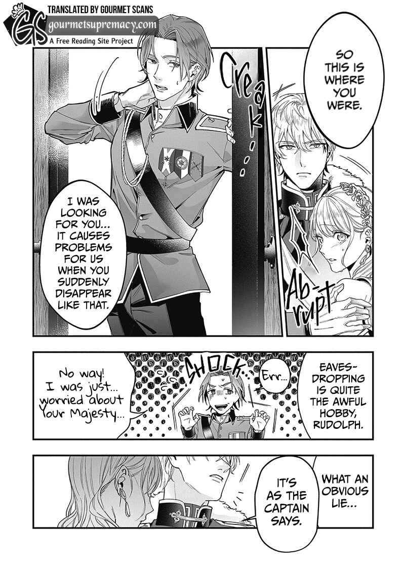 Page 7 Chapter 6 Royal Cinderella Mama: Tengai Kodoku no Botsuraku Reijou wa Reitetsu Koutei ni Dekiaisareru