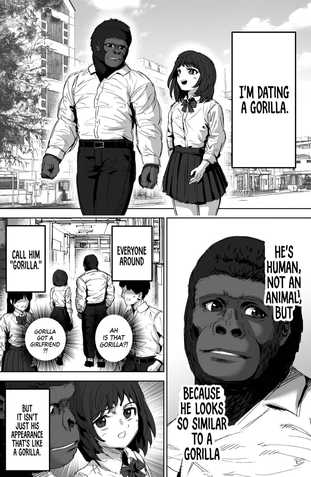 Page 1 Chapter 1 Im Dating a Gorilla