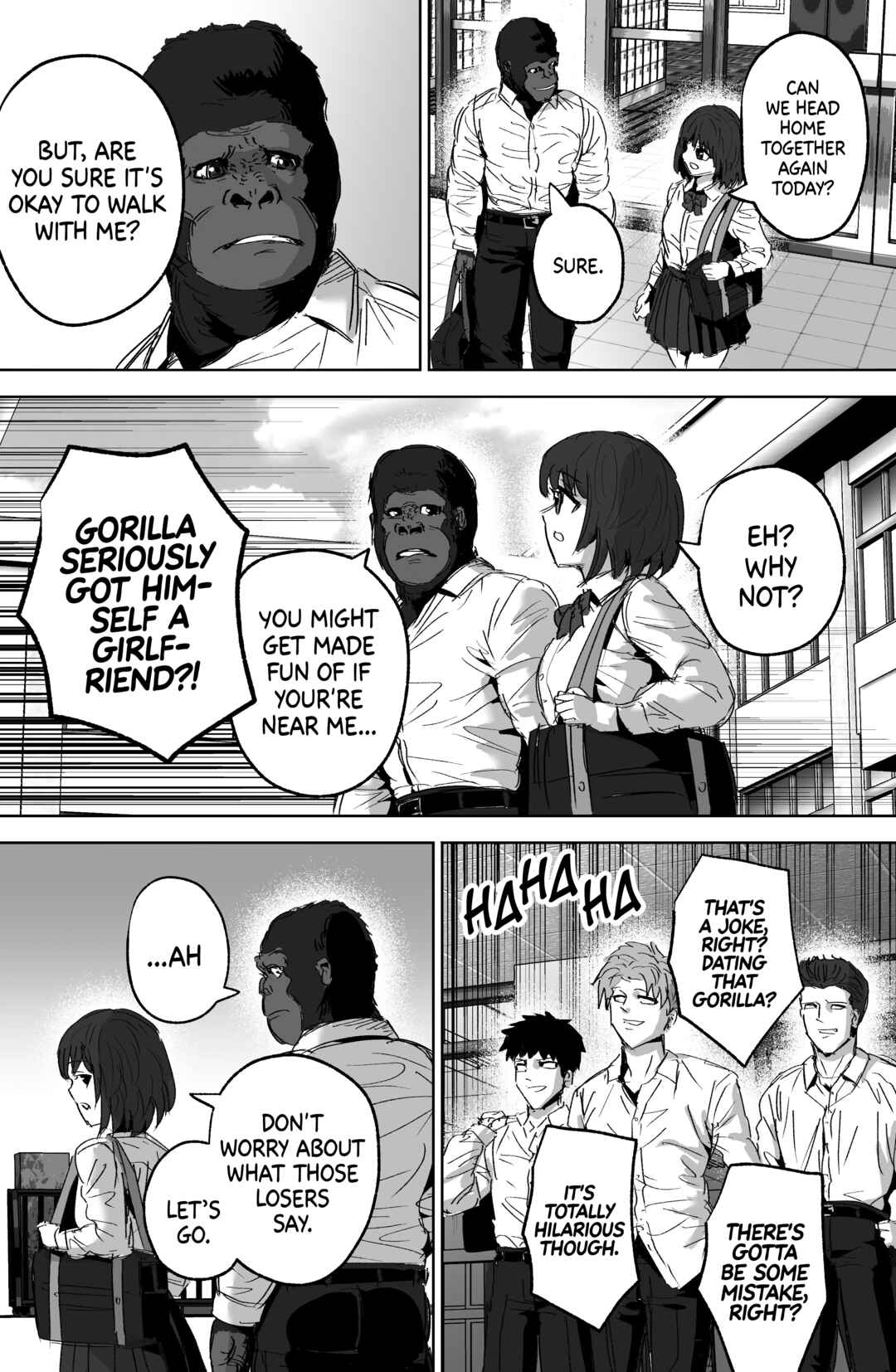 Page 2 Chapter 1 Im Dating a Gorilla