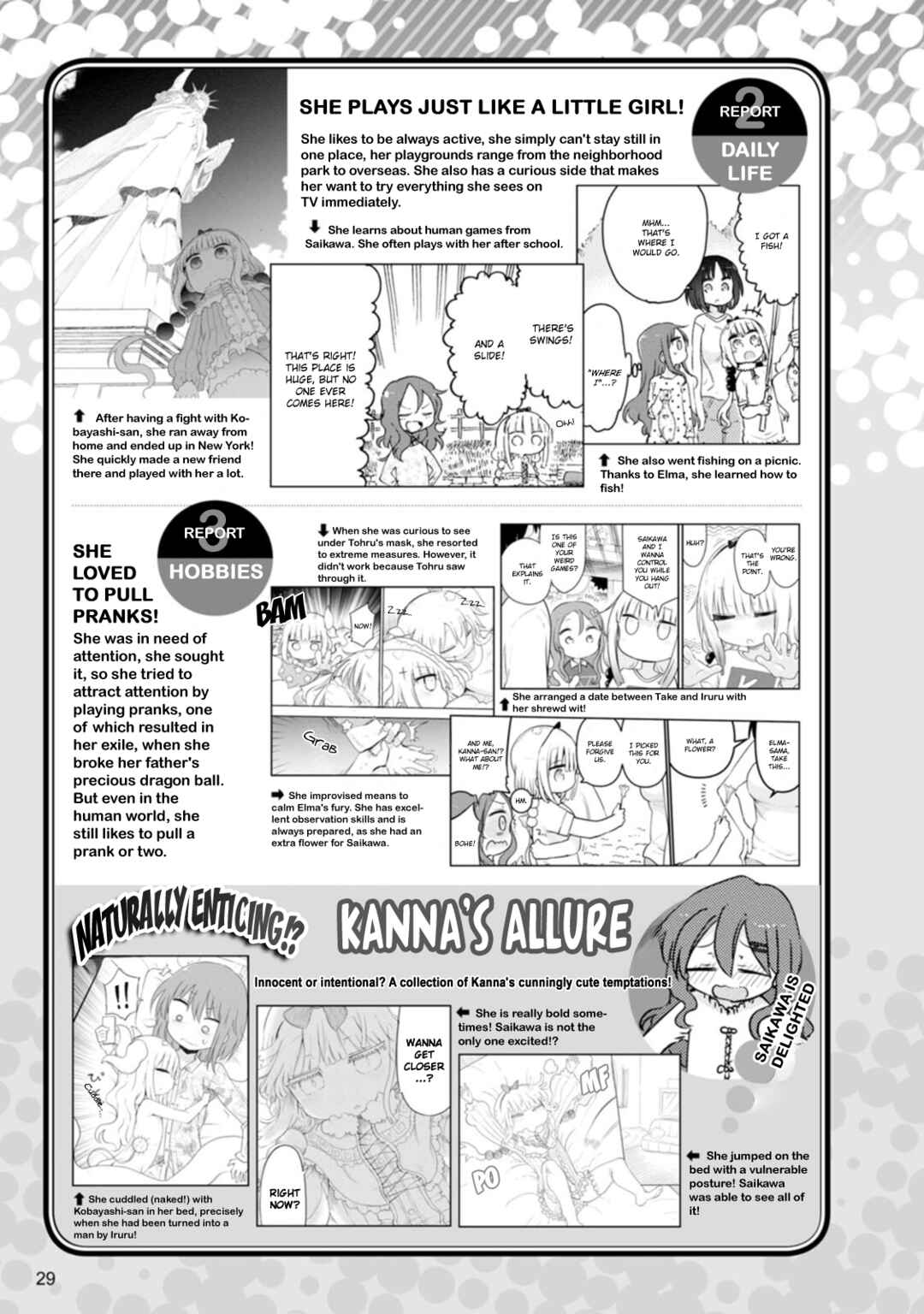 Page 4 Chapter 4 Kobayashi-san Chi no Maid Dragon Official Guidebook