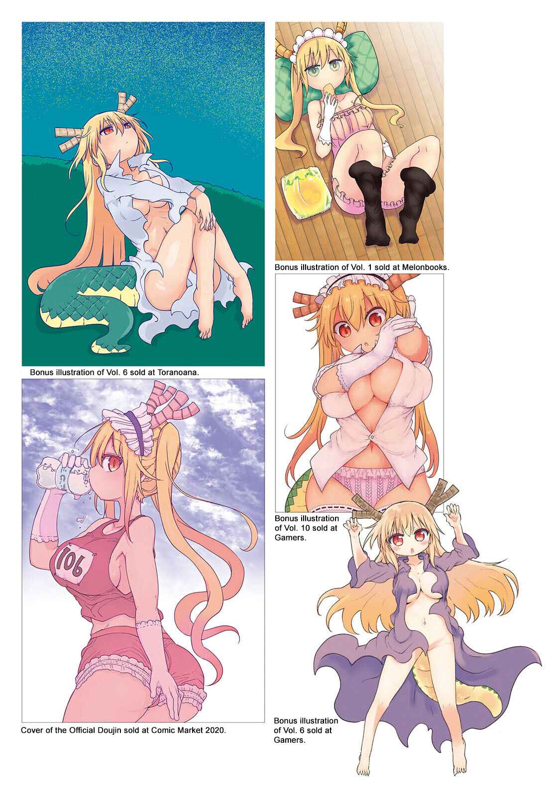 Page 3 Chapter 1 Kobayashi-san Chi no Maid Dragon Official Guidebook