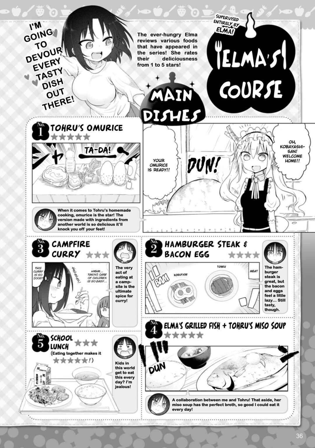 Page 5 Chapter 5 Kobayashi-san Chi no Maid Dragon Official Guidebook
