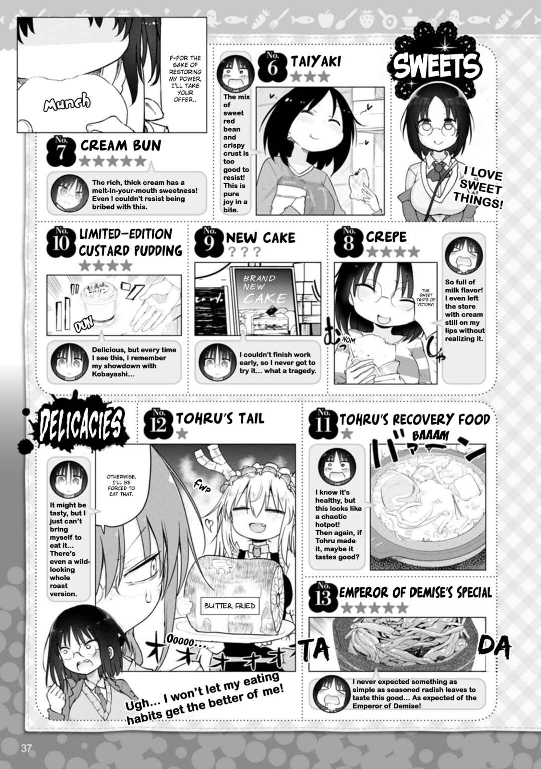 Page 6 Chapter 5 Kobayashi-san Chi no Maid Dragon Official Guidebook