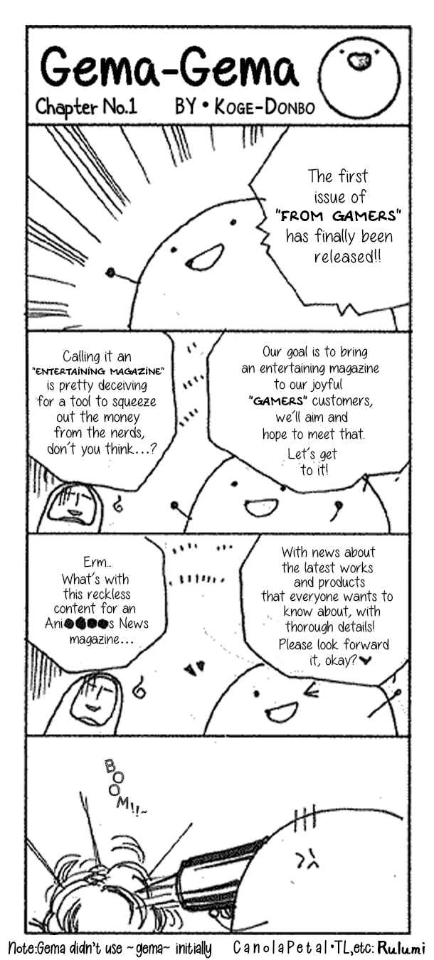 Page 1 Chapter 1 GEMA-GEMA