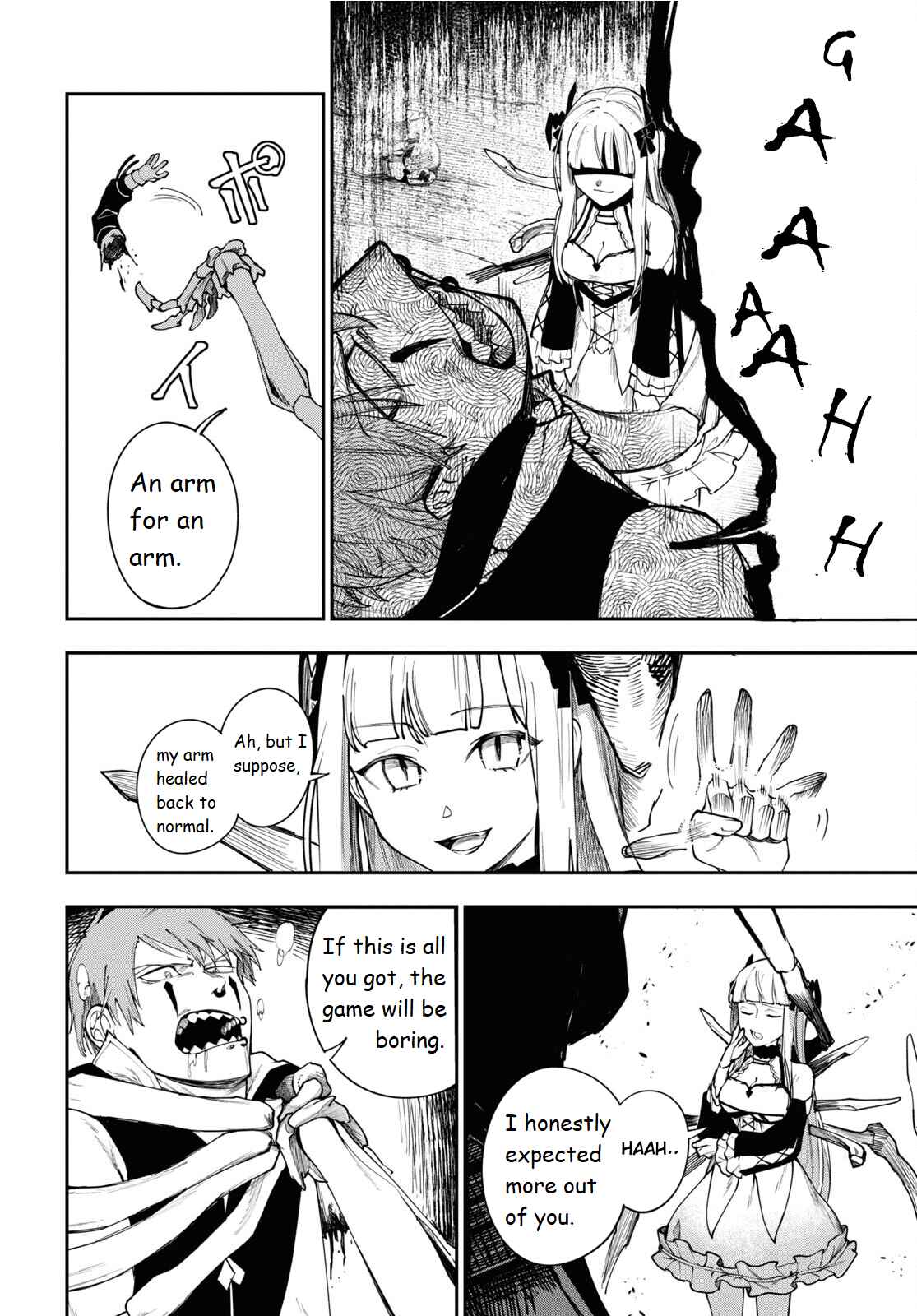 Page 28 Chapter 4 Senketsu Oujo, Minna Korosu
