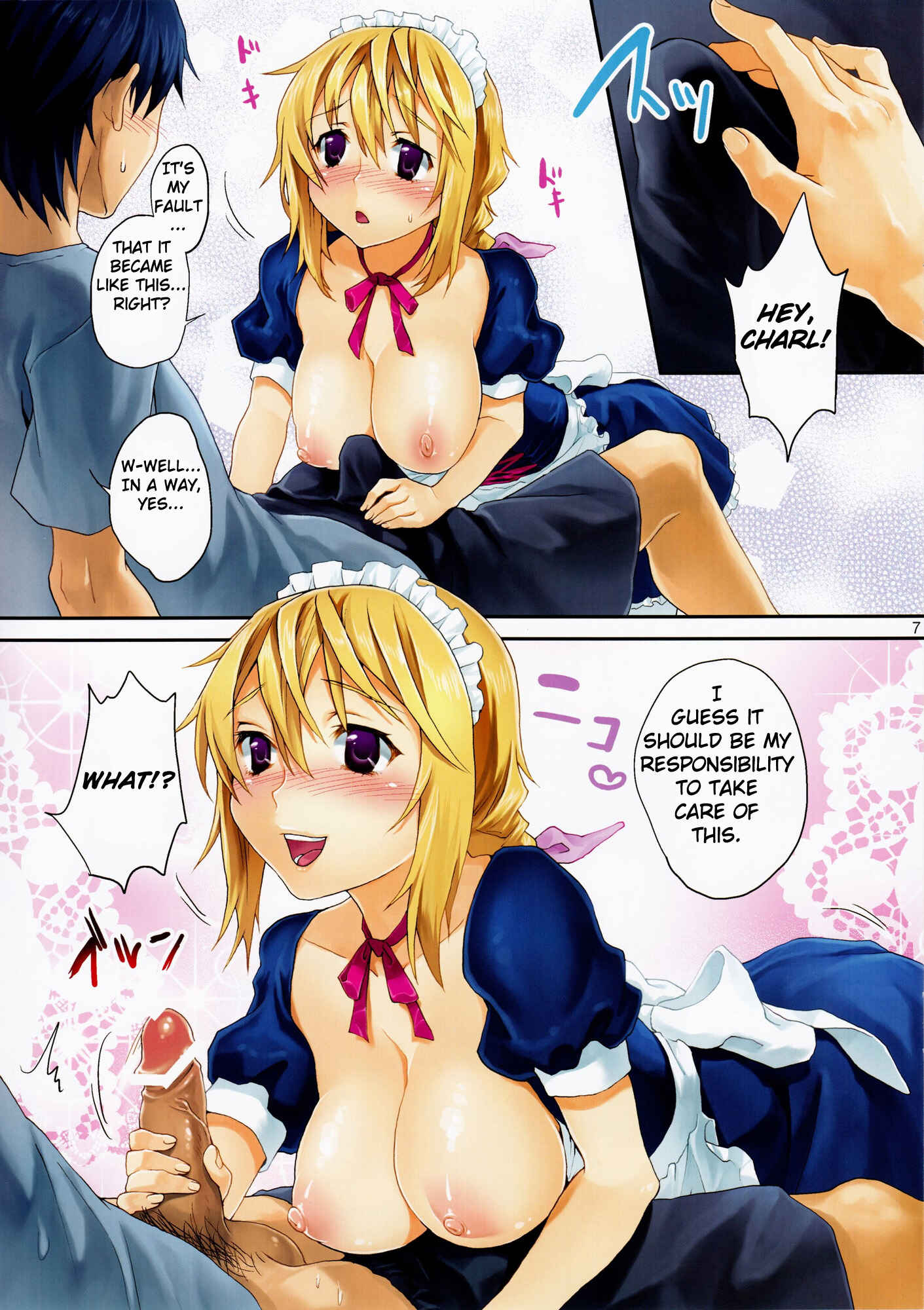 Page 7 Chapter Unknown_0a05 Infinite Stratos - Shaburotto Dunois (Doujinshi)
