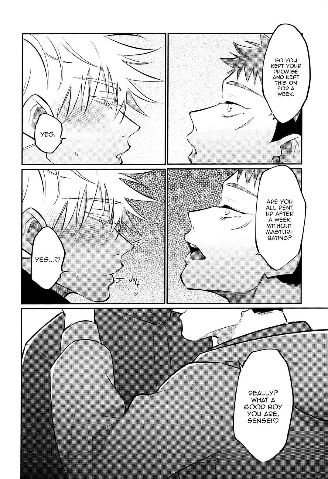 Page 6 Chapter Unknown_68a7 Jujutsu Kaisen - Do-M na Sensei ni Gohoubi Ageru (Doujinshi)