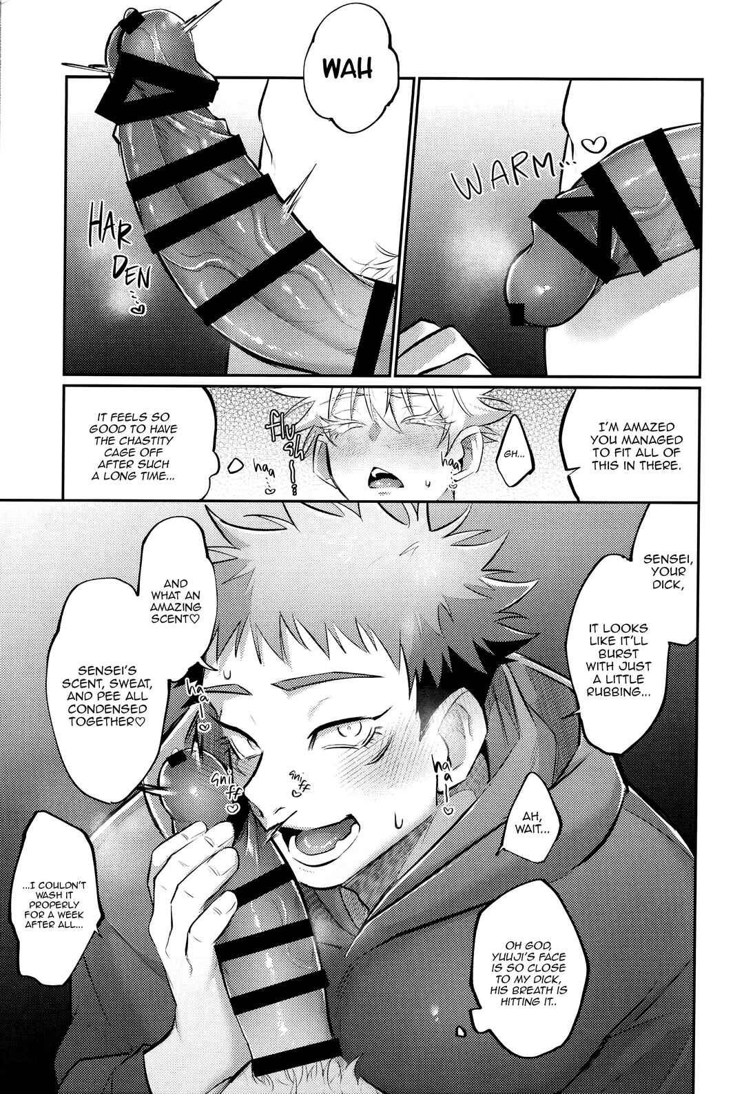 Page 9 Chapter Unknown_68a7 Jujutsu Kaisen - Do-M na Sensei ni Gohoubi Ageru (Doujinshi)