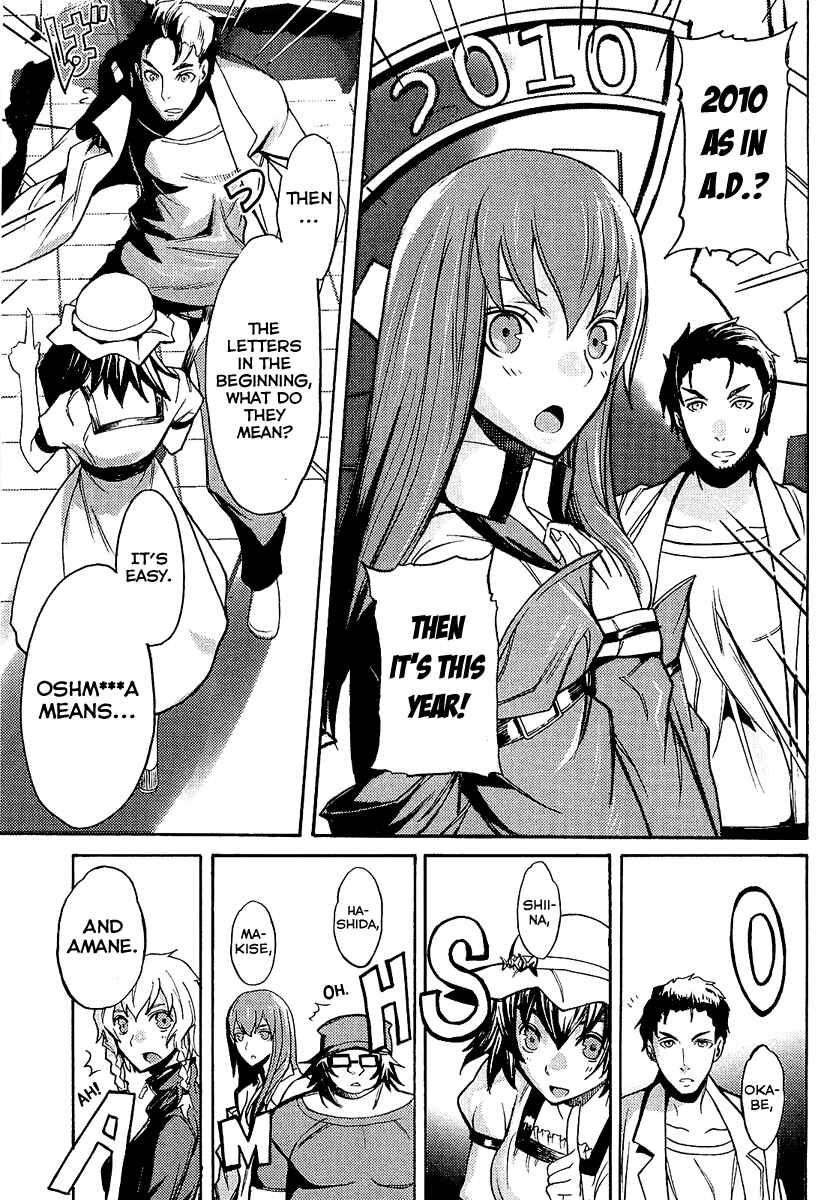 Page 13 Chapter 15 Steins;Gate - Rebellion of the Missing Ring