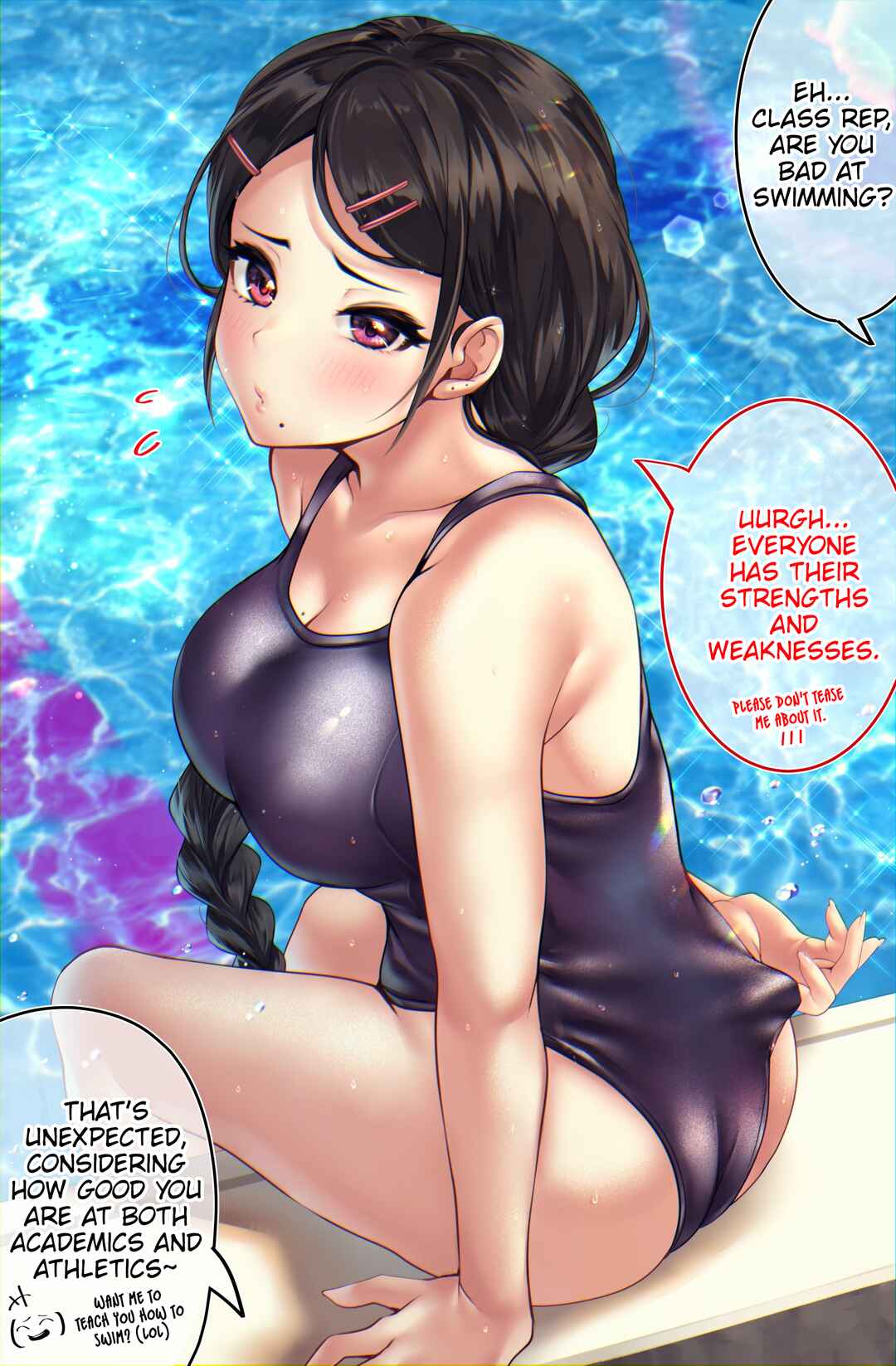 Page 1 Chapter 4 Natsuyasumi no Aida Dake Gyaru ni Naru Iinchou
