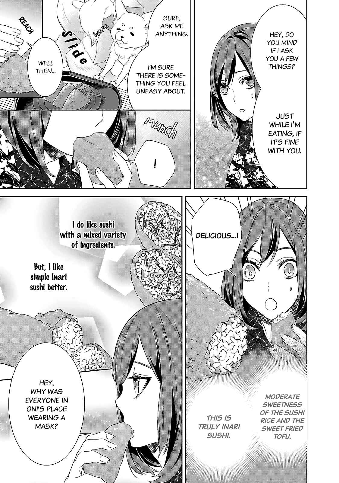 Page 15 Chapter 3 Kakuriyo no Yadomeshi