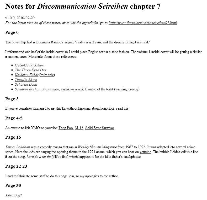 Page 35 Chapter 7 Discommunication: Seireihen