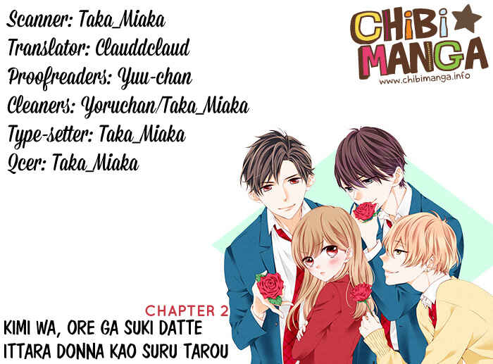 Page 1 Chapter 2 Kimi wa, Ore ga Suki Datte Ittara Donna Kao Suru Darou.