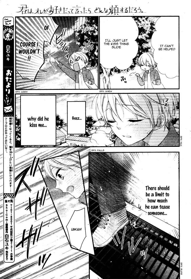Page 21 Chapter 6 Kimi wa, Ore ga Suki Datte Ittara Donna Kao Suru Darou.