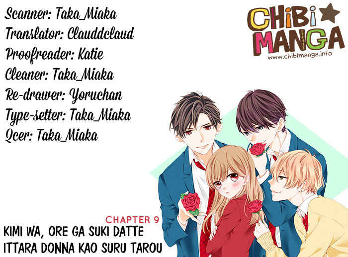 Page 1 Chapter 9 Kimi wa, Ore ga Suki Datte Ittara Donna Kao Suru Darou.
