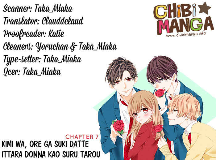 Page 1 Chapter 7 Kimi wa, Ore ga Suki Datte Ittara Donna Kao Suru Darou.
