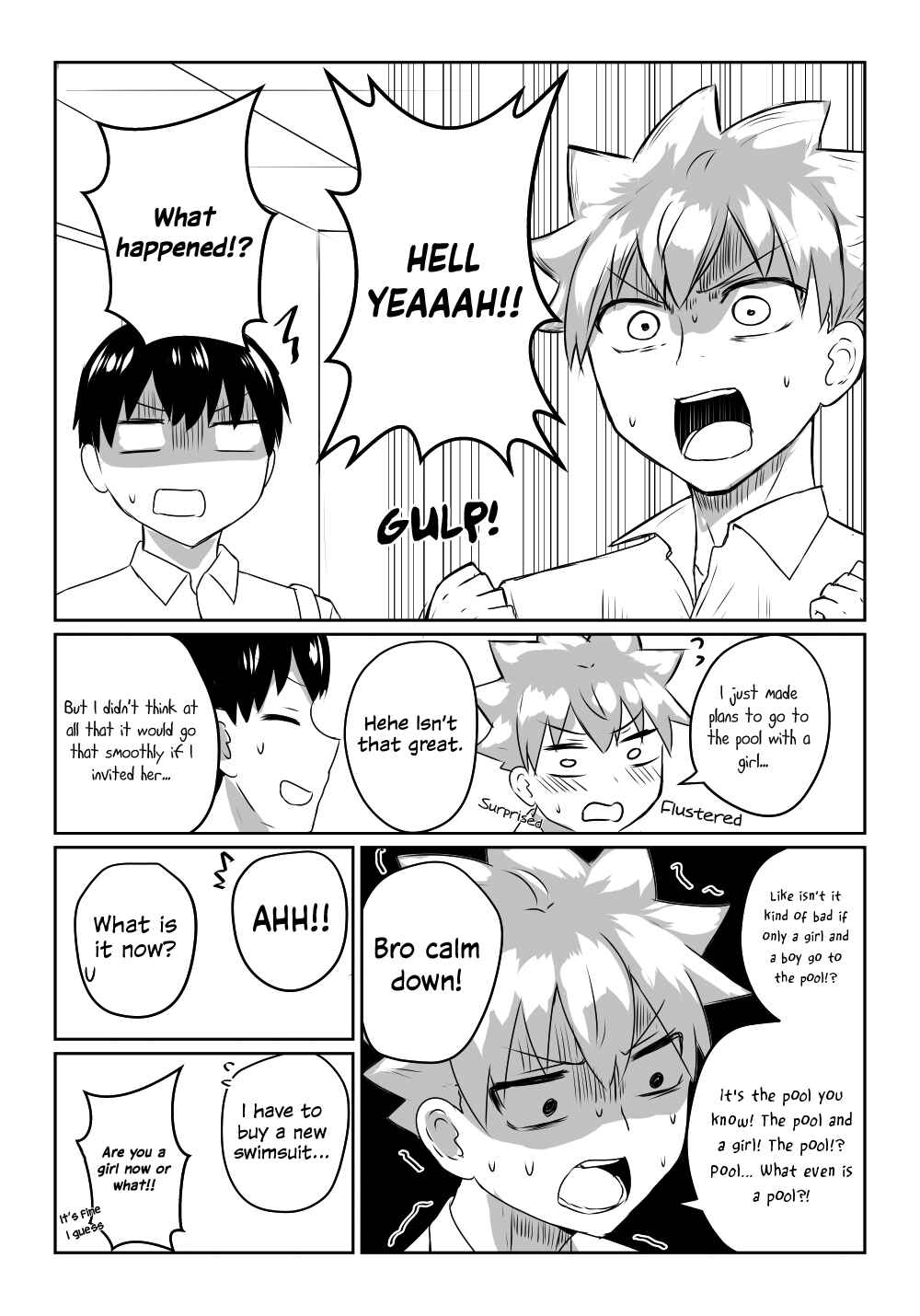 Page 3 Chapter 2 The Story of How I Sat Next to the Person I Like on the Morning Train