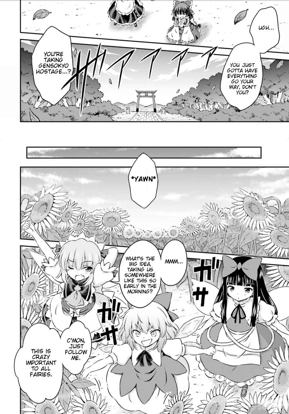 Page 10 Chapter 14 Touhou Sangetsusei ~ Visionary Fairies in Shrine.