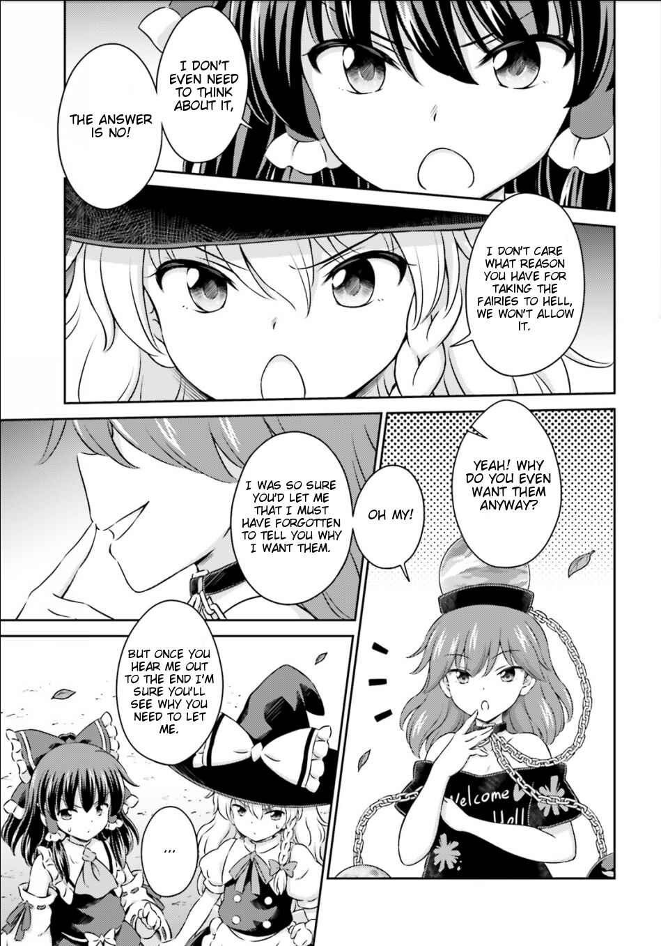 Page 3 Chapter 14 Touhou Sangetsusei ~ Visionary Fairies in Shrine.