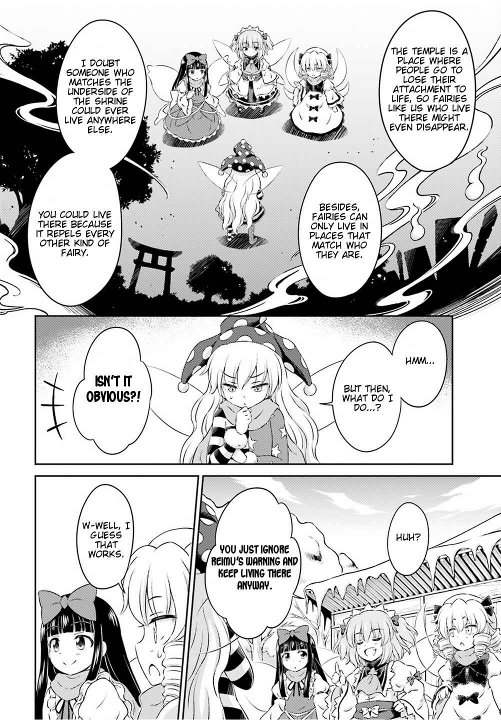 Page 24 Chapter 5 Touhou Sangetsusei ~ Visionary Fairies in Shrine.