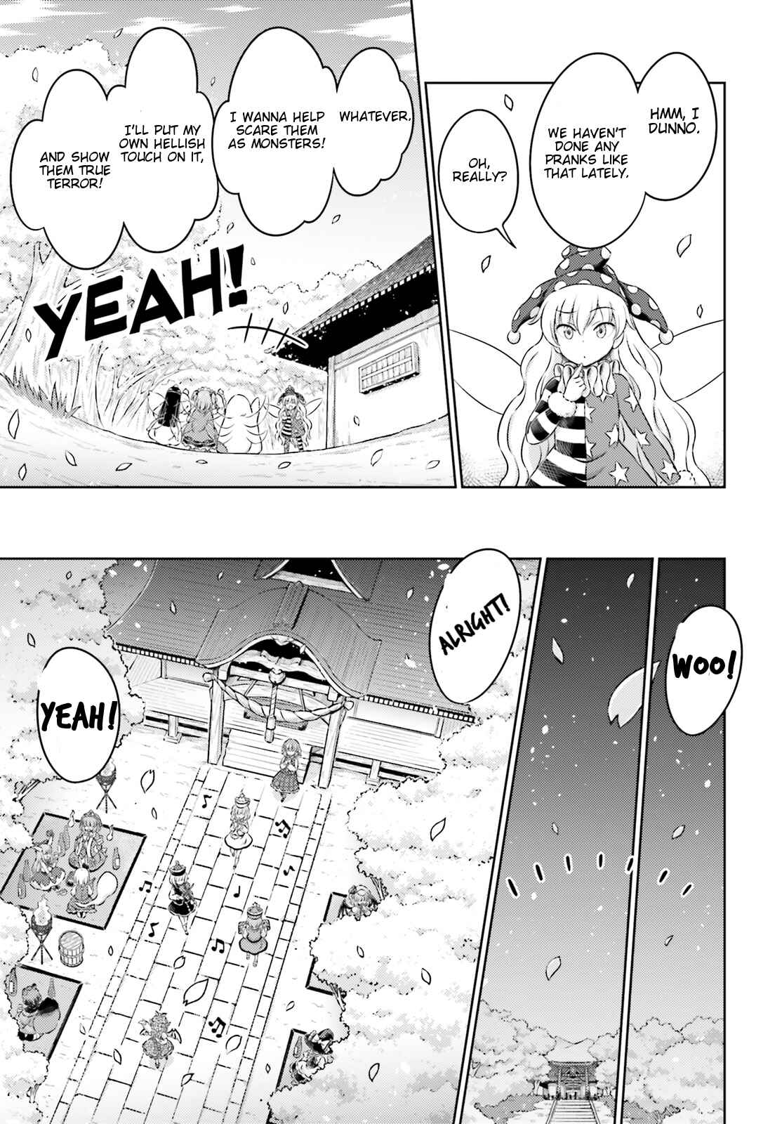 Page 11 Chapter 10 Touhou Sangetsusei ~ Visionary Fairies in Shrine.