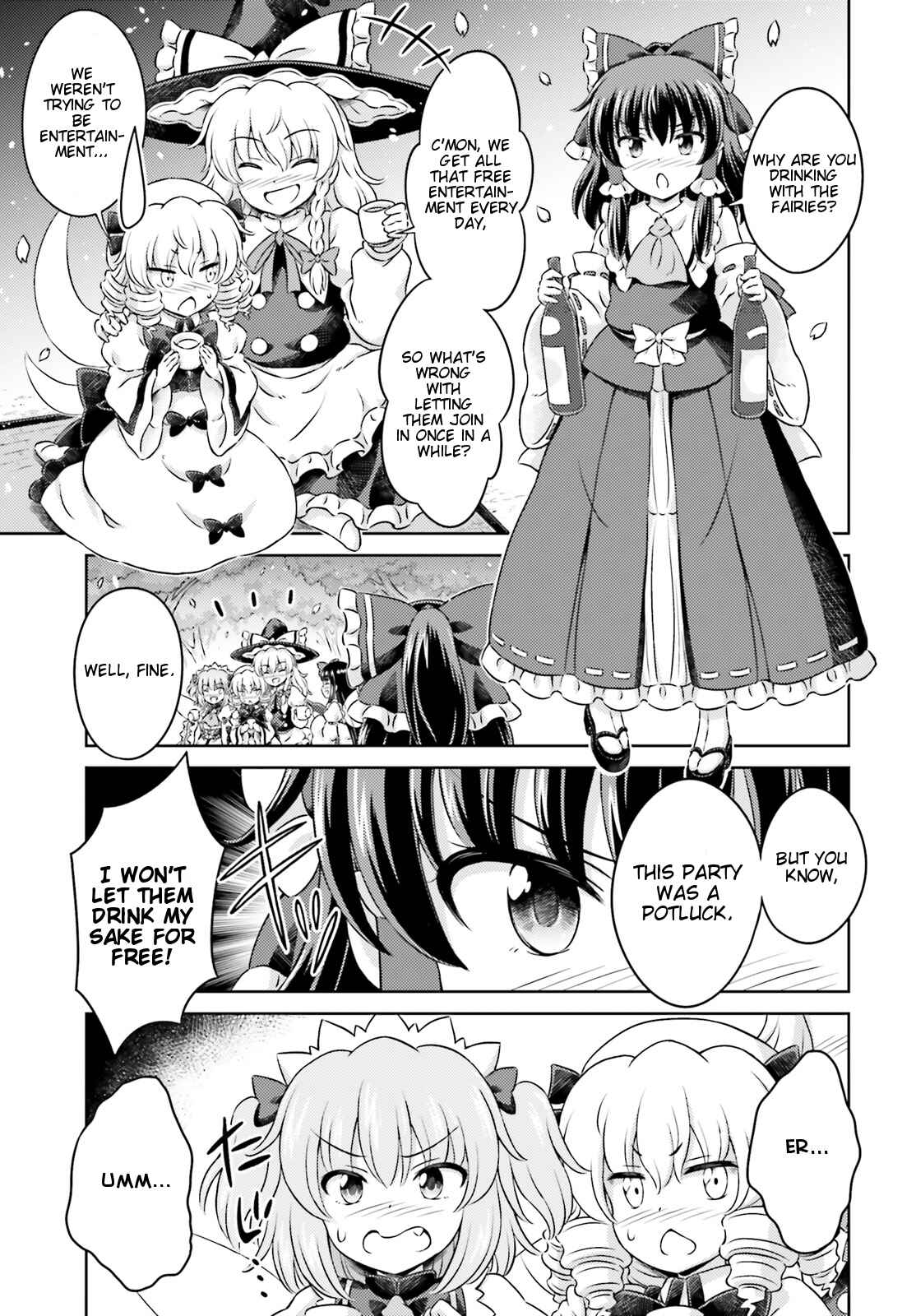 Page 15 Chapter 10 Touhou Sangetsusei ~ Visionary Fairies in Shrine.
