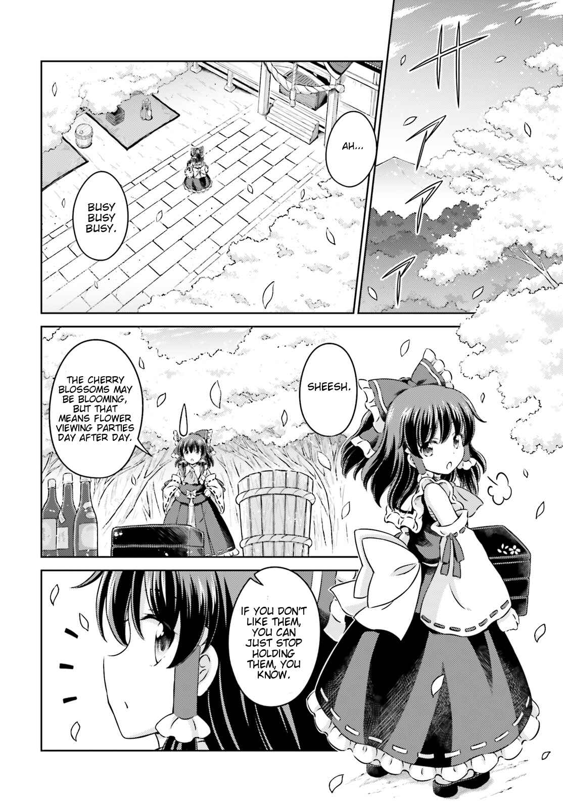 Page 2 Chapter 10 Touhou Sangetsusei ~ Visionary Fairies in Shrine.