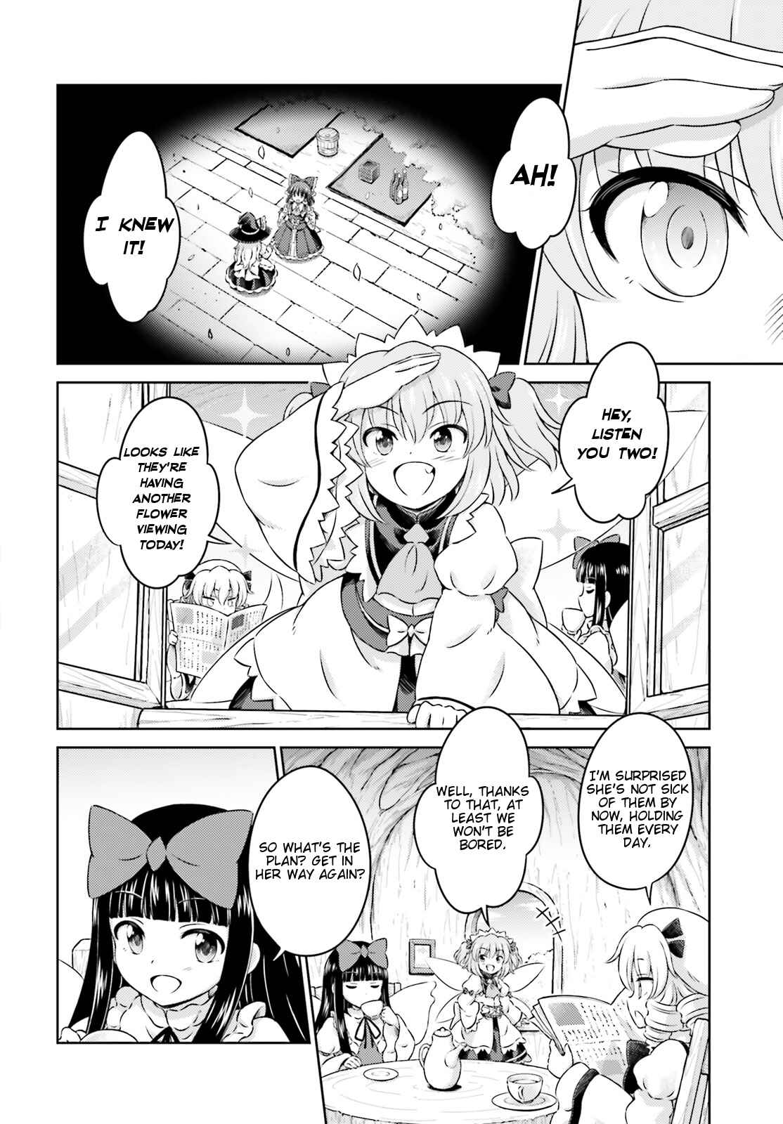 Page 4 Chapter 10 Touhou Sangetsusei ~ Visionary Fairies in Shrine.