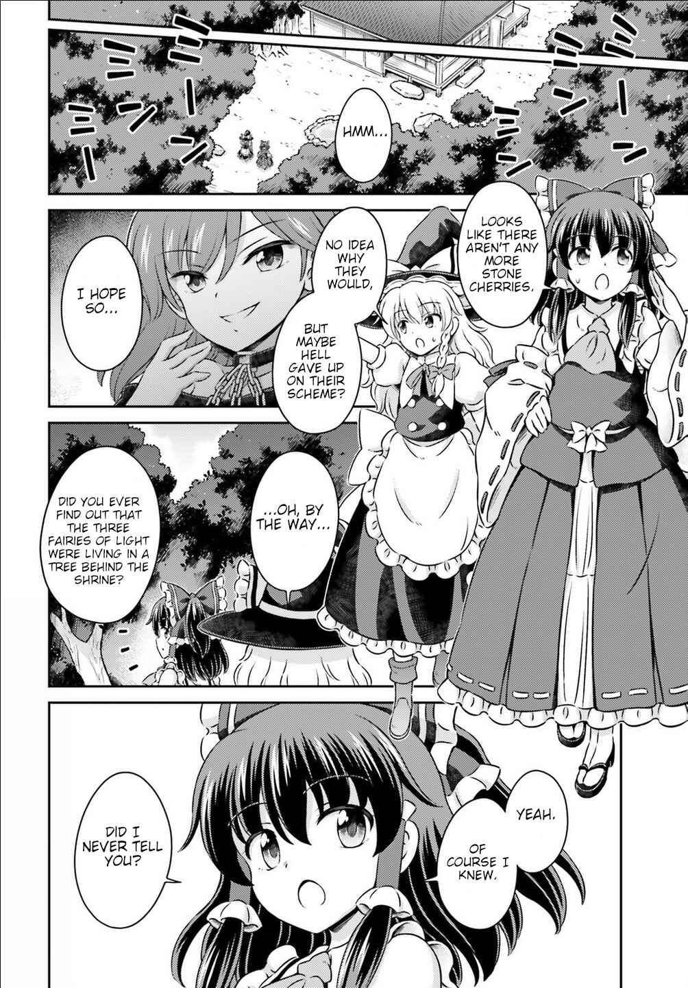 Page 33 Chapter 15 Touhou Sangetsusei ~ Visionary Fairies in Shrine.