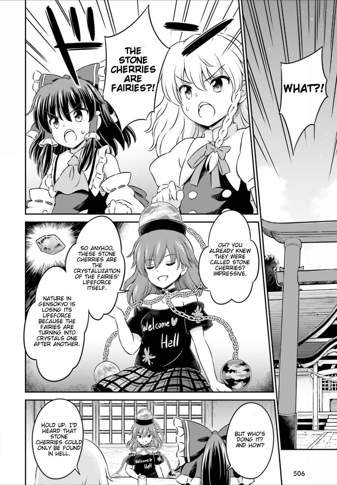 Page 21 Chapter 13 Touhou Sangetsusei ~ Visionary Fairies in Shrine.