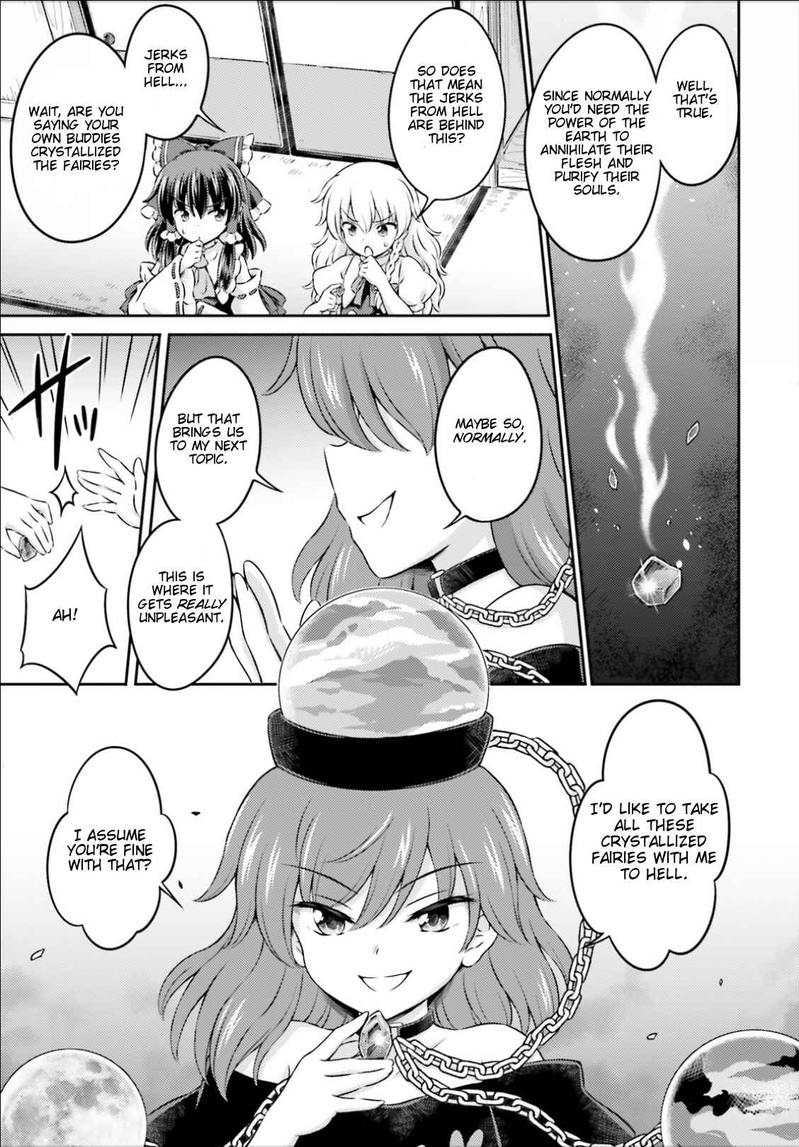 Page 22 Chapter 13 Touhou Sangetsusei ~ Visionary Fairies in Shrine.