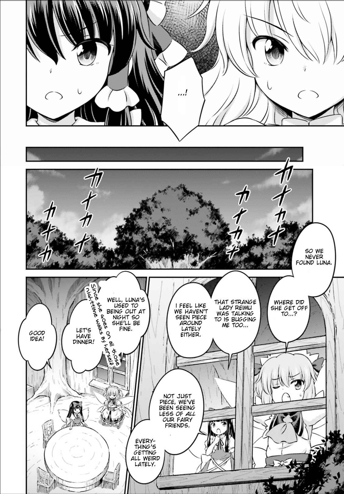 Page 23 Chapter 13 Touhou Sangetsusei ~ Visionary Fairies in Shrine.