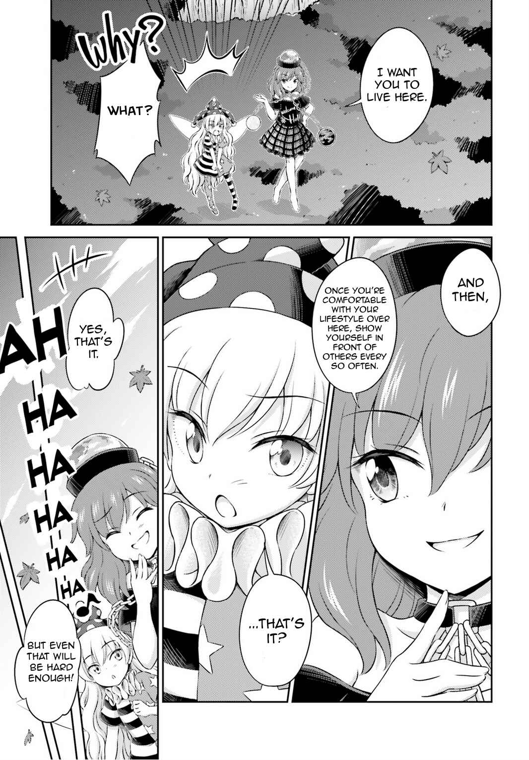 Page 22 Chapter 4 Touhou Sangetsusei ~ Visionary Fairies in Shrine.