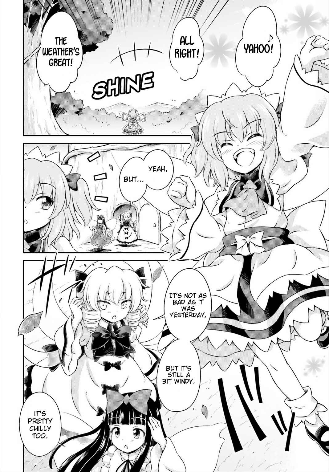Page 4 Chapter 4 Touhou Sangetsusei ~ Visionary Fairies in Shrine.