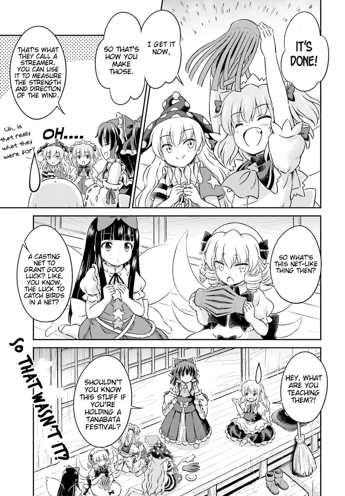 Page 21 Chapter 7 Touhou Sangetsusei ~ Visionary Fairies in Shrine.