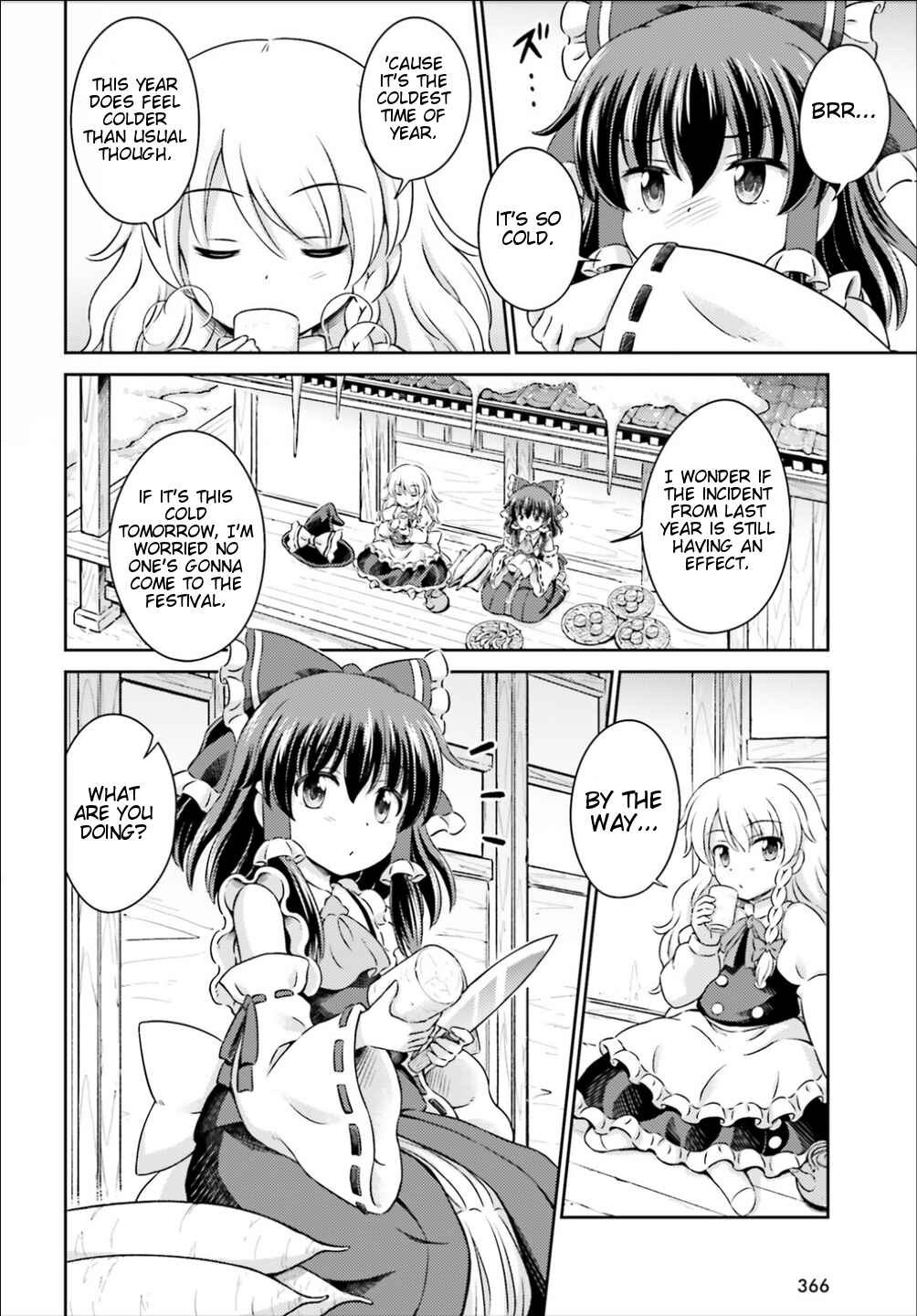Page 16 Chapter 9 Touhou Sangetsusei ~ Visionary Fairies in Shrine.