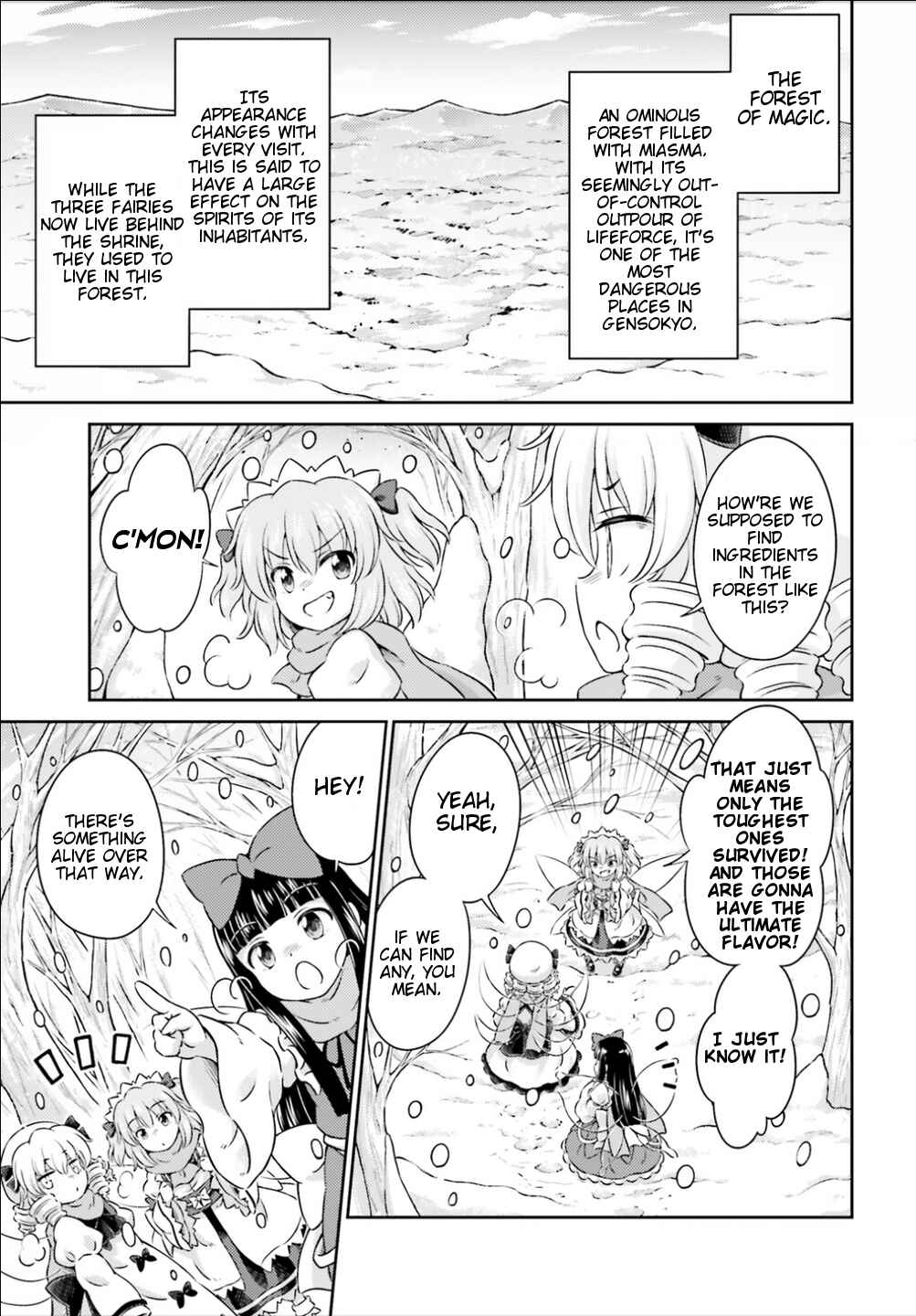 Page 3 Chapter 9 Touhou Sangetsusei ~ Visionary Fairies in Shrine.