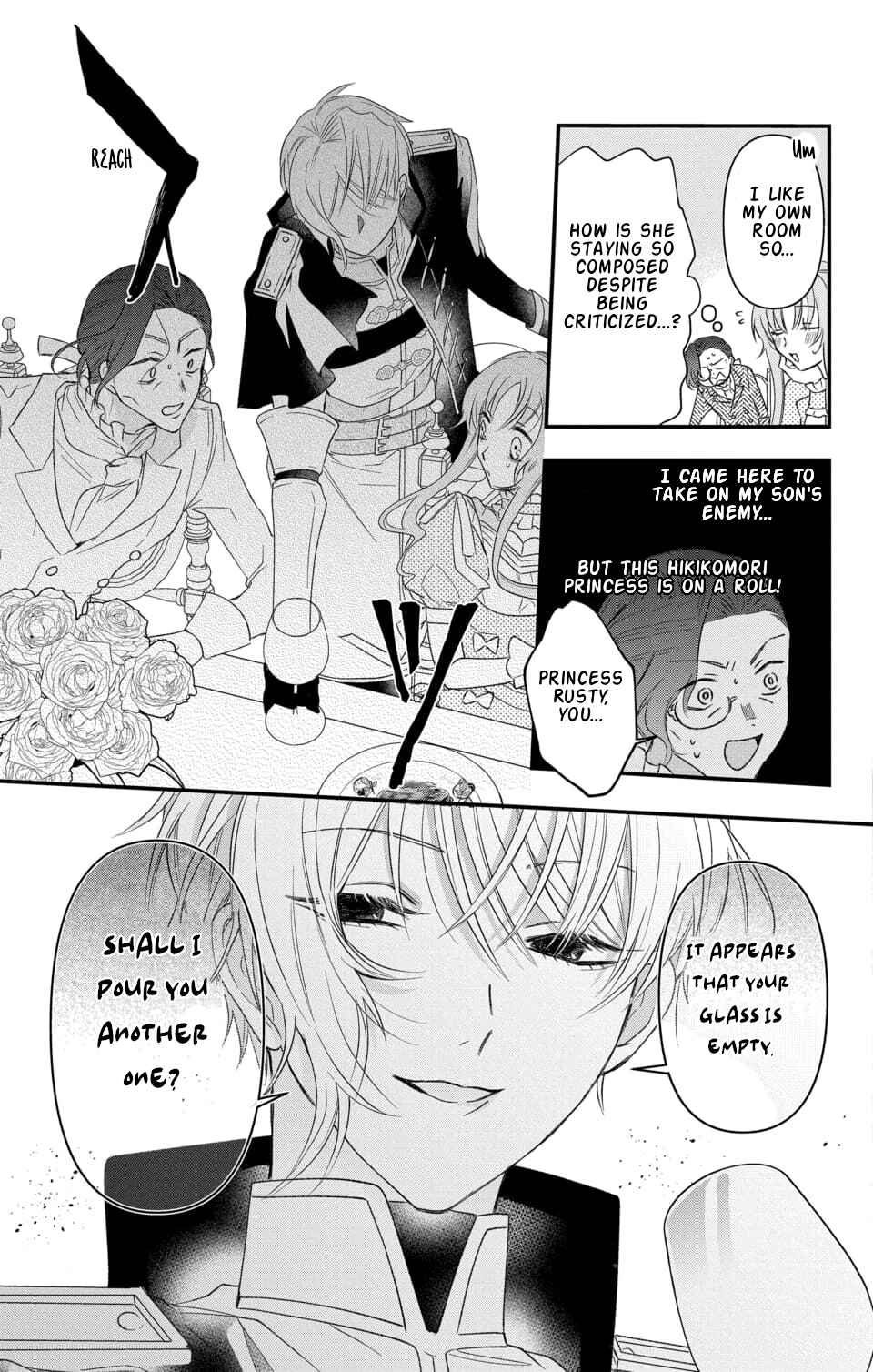 Page 26 Chapter 2 Hikikomori Hime to Dokuzetsu Kishi-sama